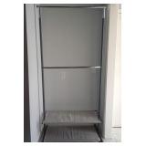 503 - WHEELED WARDROBE RACK