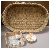 43 - NEW WMC BASKET TRAY, COCKTAIL NAPKIN HOLDER