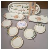 43 - NEW WMC PLATTERS & APPETIZER PLATES (M37)