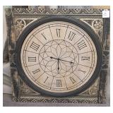 503 - DECORATIVE WALL CLOCK 46'SQ