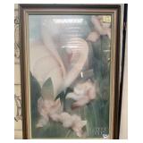 525 - SUZANNE MARIE ART PRINT FRAMED 36X26' (A110)