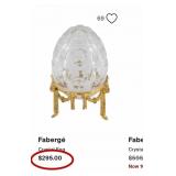 N2 - FABERGE CRYSTAL EGG (K12)