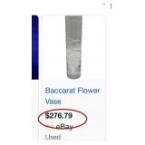N2 - BACCARAT CRYSTAL VASE (L99)