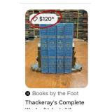 N2 - TWENTY VOLS. THACKERAY'S COMPLETE WORKS (L5)