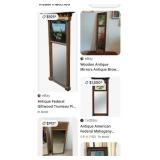 N2 -AMERICAN FEDERAL FRAMED MIRROR(F205)