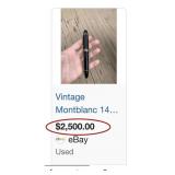 N2 - VINTAGE MONTBLANC PEN (O59)
