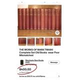 N2 - ELEVEN VOLS. MARK TWAIN'S WORKS (L2)