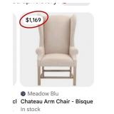 N2 - PAIR OF MATCHING WINGBACK ARM CHAIRS (G4)