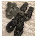 N2 - THREE PAIR WOMEN'S FLIP-FLOPS (M15)