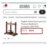 N2 - ANTIQUE BOOK PRESS (O10)