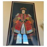 S2 - CHINESE ANCESTOR PORTRAIT FRAMED 57X1' (H27)