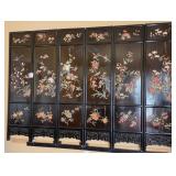 S2 - SIX-PANEL BLACK LACQUERWARE SCREEN (M1)