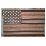 11 - AMERICAN FLAG WALL DECOR 24X36' (U40)