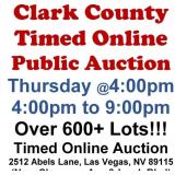 WELCOME TO OUR THUR. @4pm ONLINE PUBLIC AUCTION
