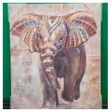 11 - ONE PIECE ELEPHANT ART 23.5X20' (B107)
