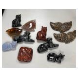 11 - MIXED LOT OF MINI STONE COLLECTIBLES (B3)