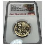2018 S  SACAGAWEA 1 DOLLAR REVERSE PROOF