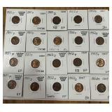 ASSORTED YEARS LINCOLN PENNIES