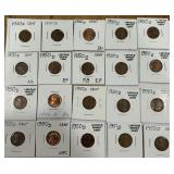 ASSORTED YEARS LINCOLN PENNIES