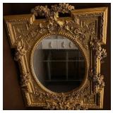 11 - WALL MIRROR IN DECORATIVE FRAME (B131)