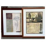 11 - TWO PIECES FRAMED ART (B71)