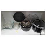 11 - MIXED COOKWARE, GLASS BAKEWARE (B44)