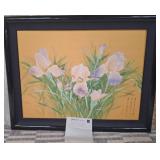11 - DAVID LEE ART FRAMED 37X46' (U38)