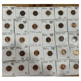 ASSORTED YEARS LINCOLN PENNIES