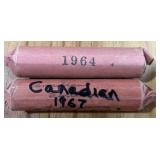 2 ROLLS OF PENNIES