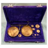 11 - PRECISION BRASS BALANCE SCALE