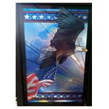 11 - AMERICAN EAGLE ART FRAMED (B141)