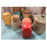 11 - VINTAGE SPONGEWARE POTTERY COLLECTION