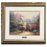 11 - THOMAS KINKADE FRAMED ART 30X26' (B73)