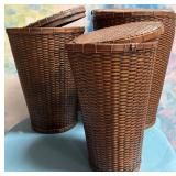 11 - THREE LIDDED BASKETS (M55)