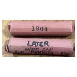 2 ROLLS OF PENNIES