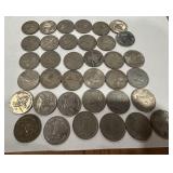 A LOT OF FOREIGN COINS