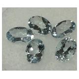 2.09CT AQUAMARINE GEMSTONES