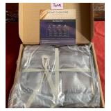 NEW LUXURY SATIN TWIN BED SHEET SET
