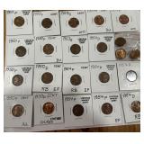 ASSORTED YEARS LINCOLN PENNIES