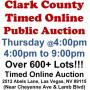 Thur.@4pm - Clark County Timed Online Public Auction 7/16