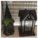 S1 - TWO DECORATIVE LANTERNS (L61)