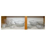 S1 - MIXED LOT OF GLASS BOWLS (K4)