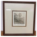S1 - ANN KNEPP LTD ED FRAMED ART (10X11' (N34A)