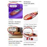 S1 - REPLICA CHRIS-CRAFT RACING RUNABOUT BOAT (E27