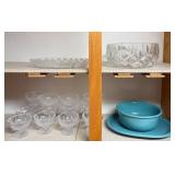 S1 - GLASS DESSERT CUPS, BOWLS, PLATES (K3)