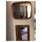 S1 - TWO WALL MIRRORS FRAMED (L119)