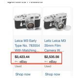 S1 - LEICA M3 RANGEFINDER CAMERA (B2)