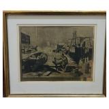 S1 - VINTAGE SIGNED ARTWORK 11X9(N115)