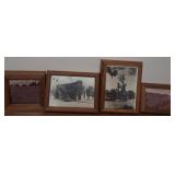 S1 - FOUR PIECES FRAMED ART (N10)