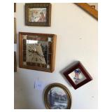 S1 - WALL CLOCK & THREE PIECES WALL DECOR
